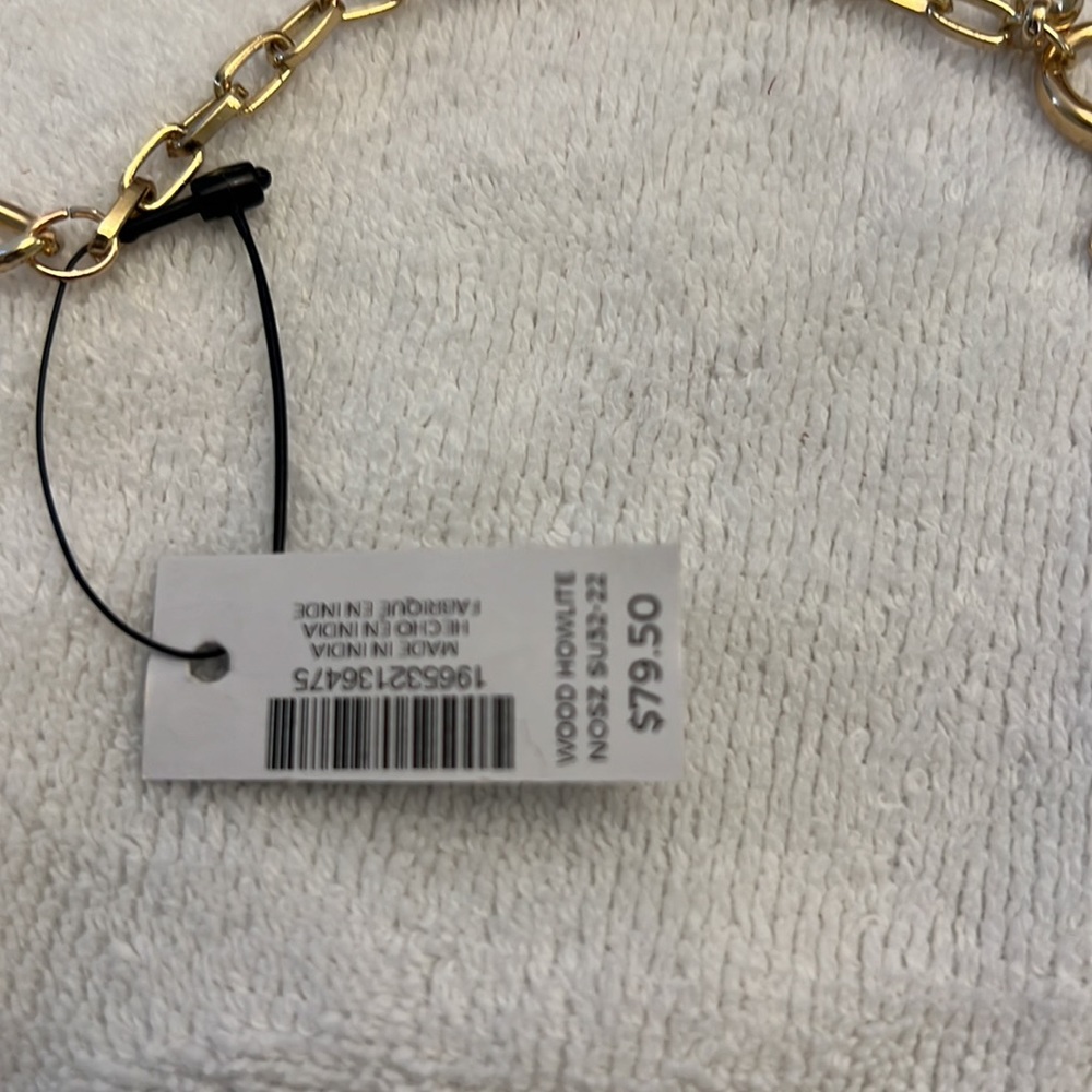 NWT chico gold and stone necklace - Picture 5 of 5